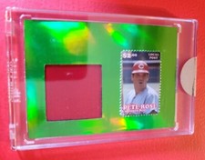 PETE ROSE GAME USED WINDBREAKER JACKET CARD #d1/1 1 OF 1 CINCINNATI REDS