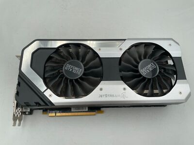 1pc   used     PALIT GTX1070 8GD5 graphics card #A6-30