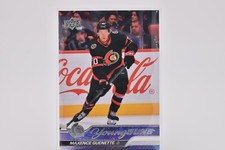 2023-24 Upper Deck Series 2 Maxence Guenette Young Guns Rookie RC #455 Senators