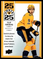 2018-19 Upper Deck 25 Under Filip Forsberg Nashville Predators #U25-16