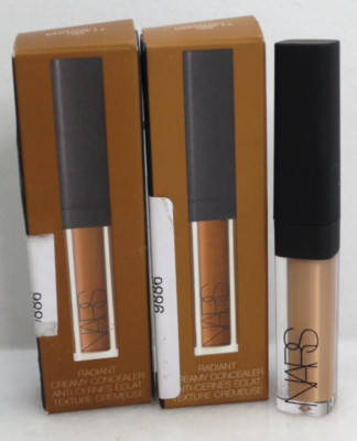 NARS RADIANT CREAMY CONCEALER - CHESTNUT MED/DARK 2.5 1988 - 0.05 OZ - LOT OF 2