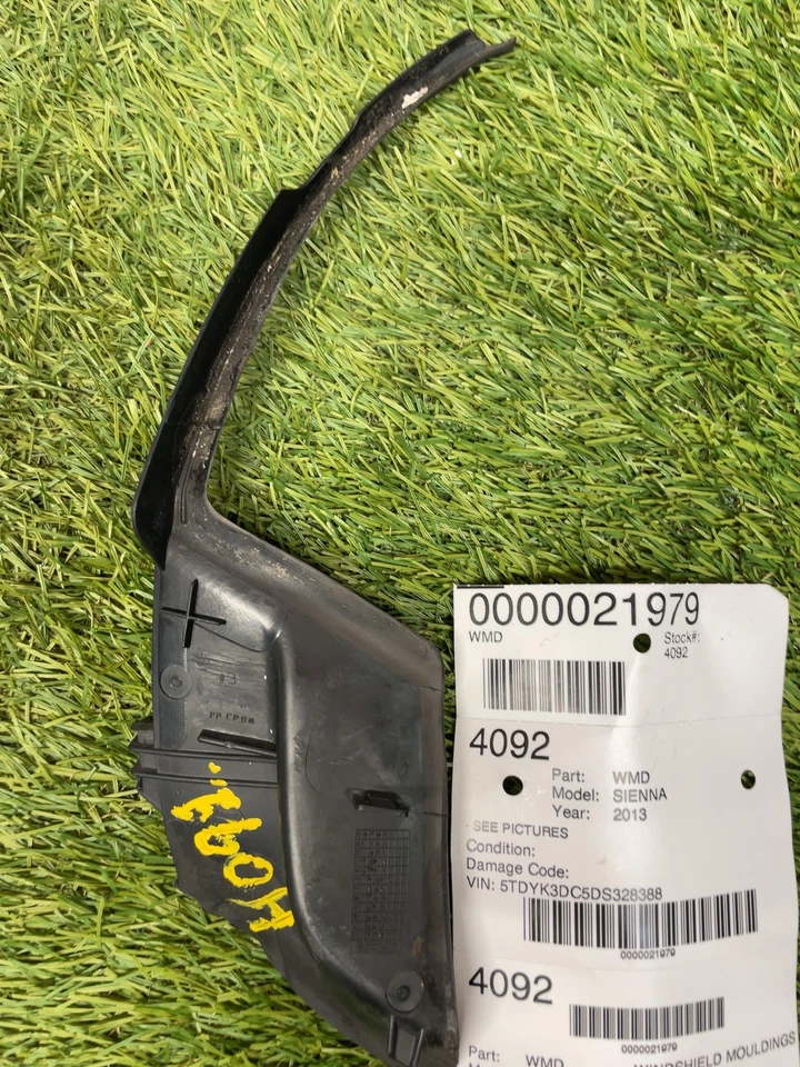 ✅ Toyota Sienna 2013 molduras de parabrisas OEM Foto 3 de 4