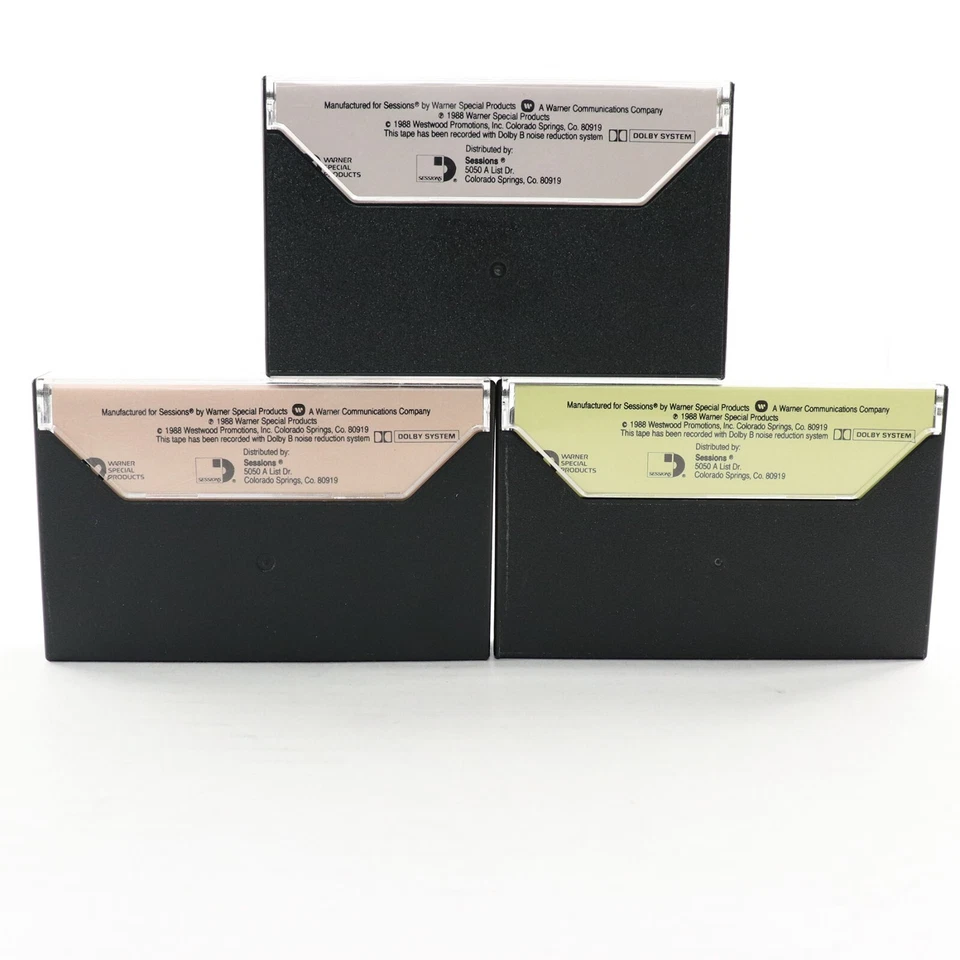 Sessions Presents: 55 Original Country Classics, 3 Cassette Tape Set 1988 Warner - Image 2 of 4