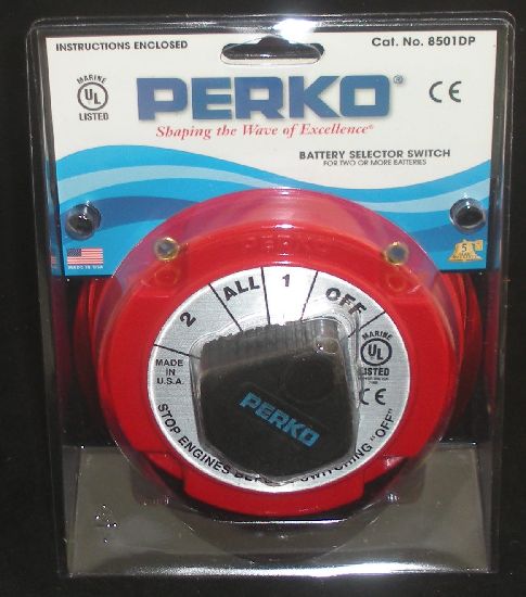 Perko 8501DP 8501 Battery Selector Switch 3501 | eBay