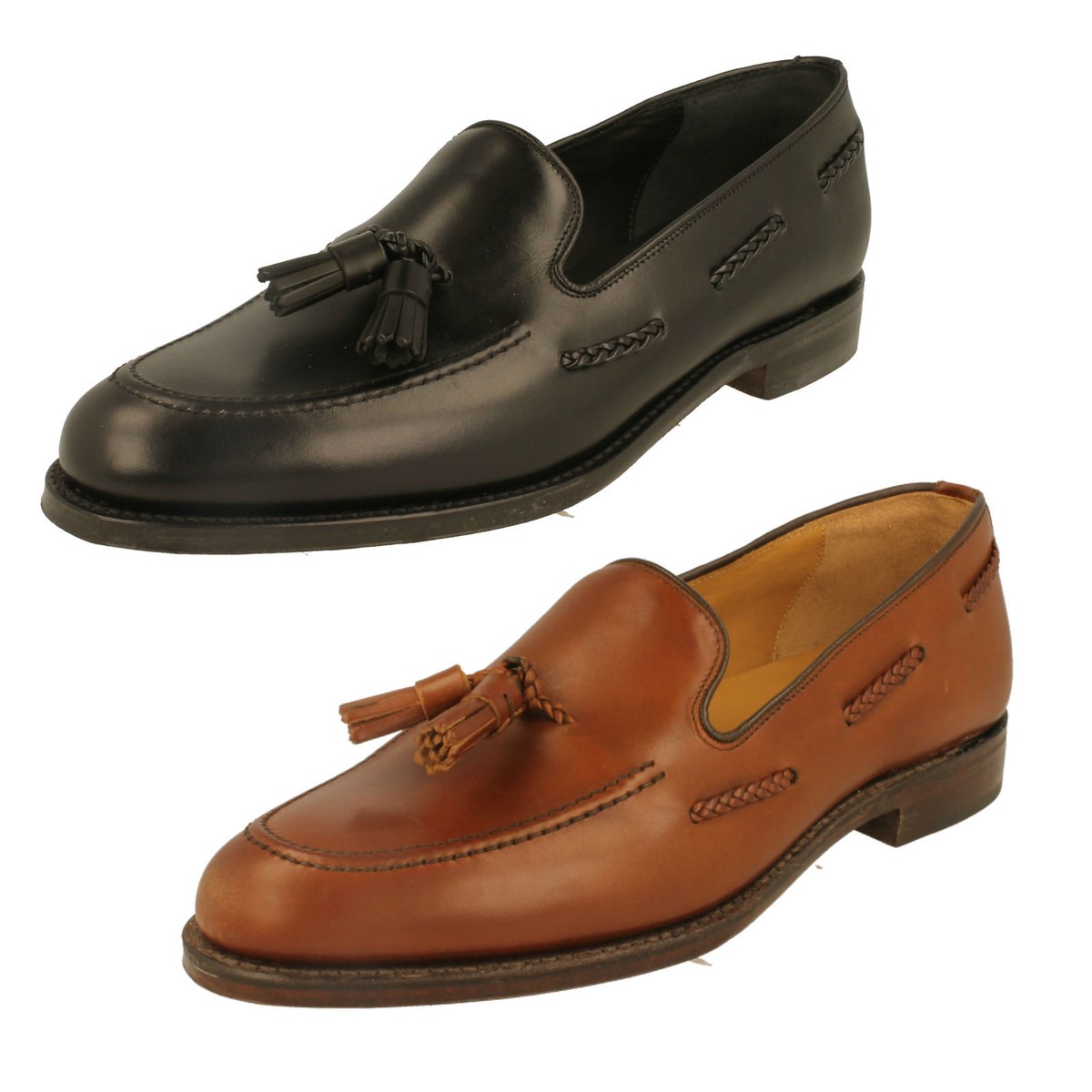Mens Loake Formal Loafers Temple UK