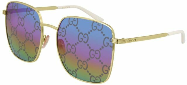 New Authentic GUCCI
Multicolor Square Ladies Sunglasses
GG0802S 004 57 ?-New Authentic GG0802S-004 SQUARED SUNGLASS WITH LOGO ALL  main image 4