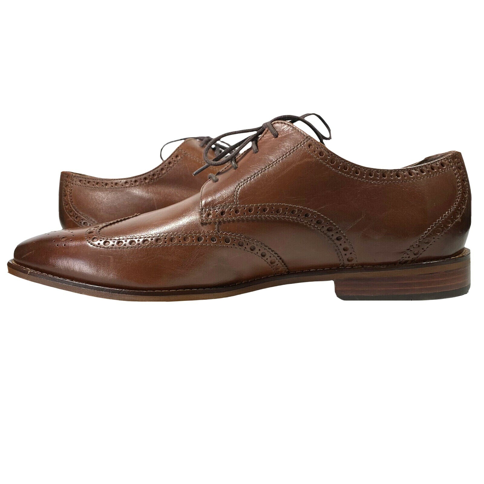 Vintage 70s Florsheim Mens Leather 