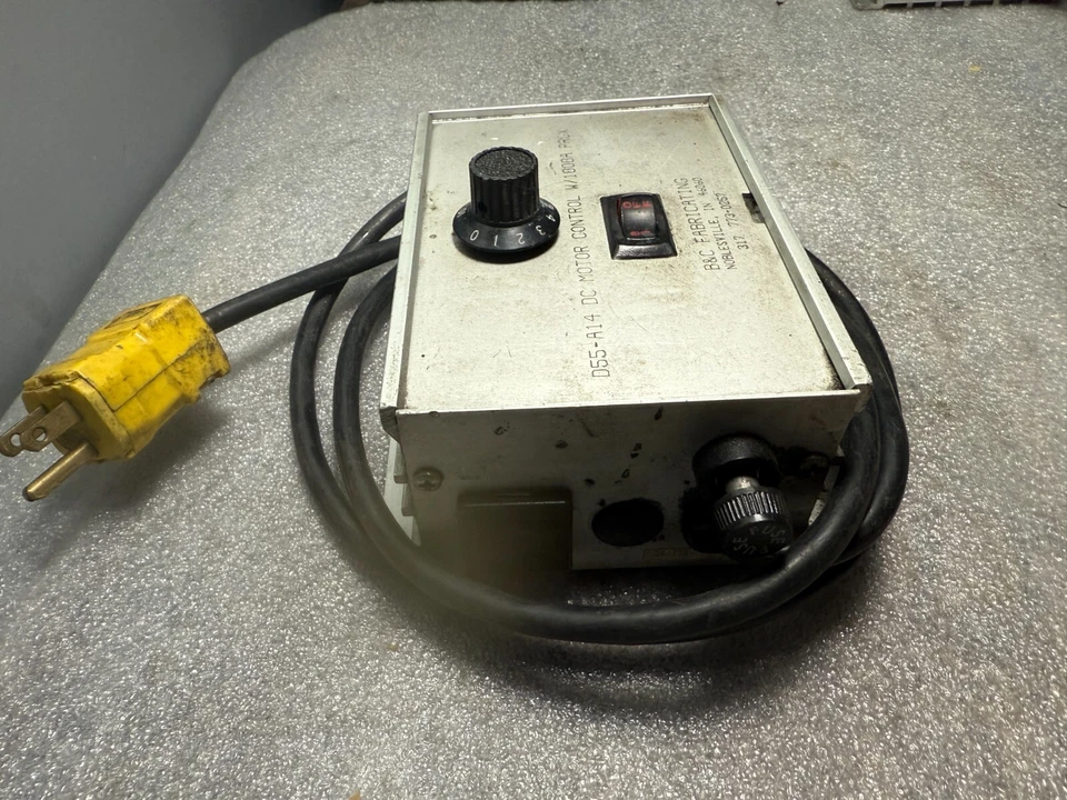 Bryant Control 90VDC Motor Speed D55-A14  W / 1808A PROX - Image 3 of 3