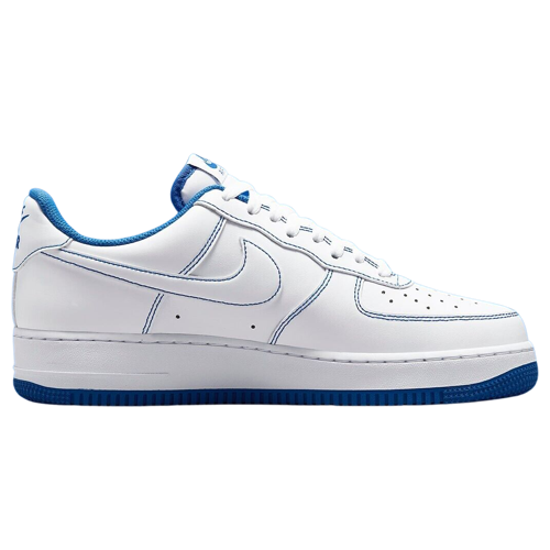 Nike Air Force 1 '07 Contrast Stitch - White Game Royal