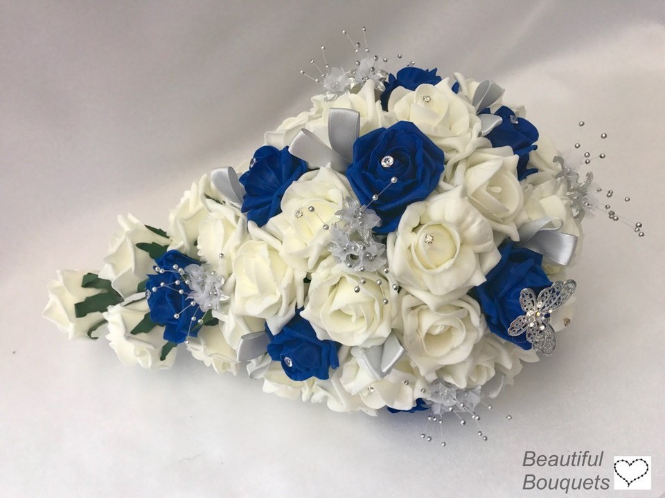 Wedding bouquets Flowers Ivory Rose purple, Bride, Bridesmaid, Flower