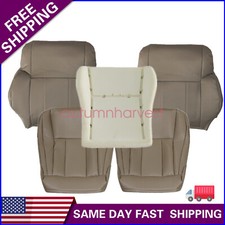 Fits 96-02 Toyota 4runner Front Bottom Back Leather Seat Cover Foam Cushion