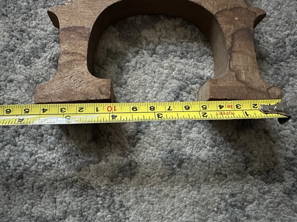 Очень старый антикварный контрабас - вертикальный бас винтажный бридж пустой - Изображение 4 из 4