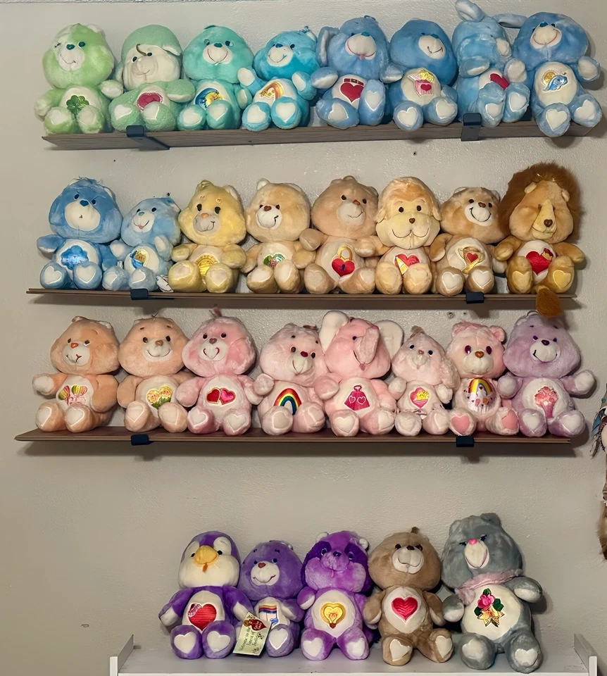 Gran Lote Colección Carebear & Carebear Cousin Reino Unido Raro 1983 Foto 2 de 2