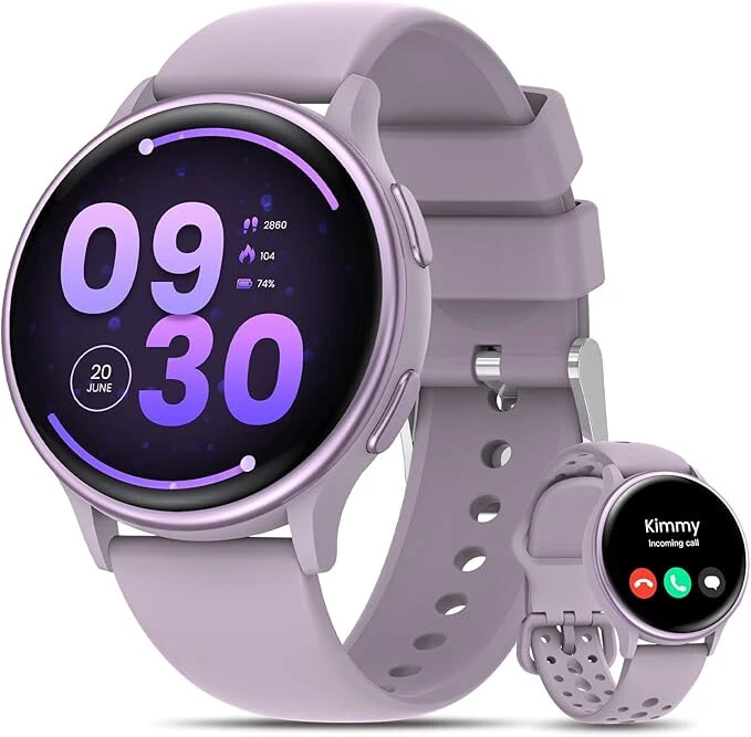 Smart Watch Women with Phone Function 1.27" Smart Watch 400 Dials Fitness