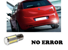 LAMPADA RETROMARCIA NO ERROR 15 LED P21W BA15S CANBUS FIAT GRANDE PUNTO 6000K