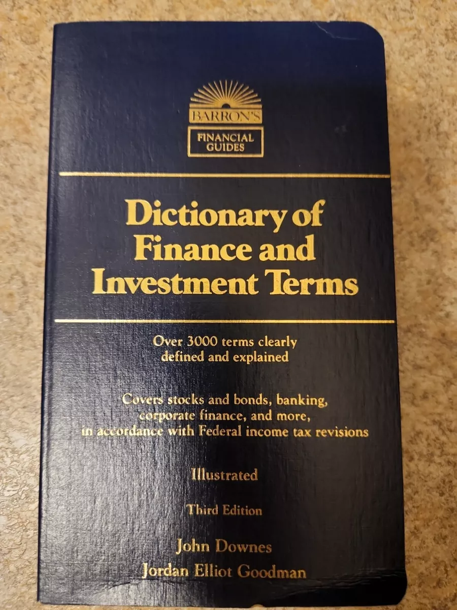 Dictionary of Finance and Investment Terms | eBay