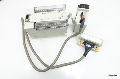MELSEC FX2n-32MR-ES/UL FX2n-10PG Used MITSUBISHI PLC W/terminal