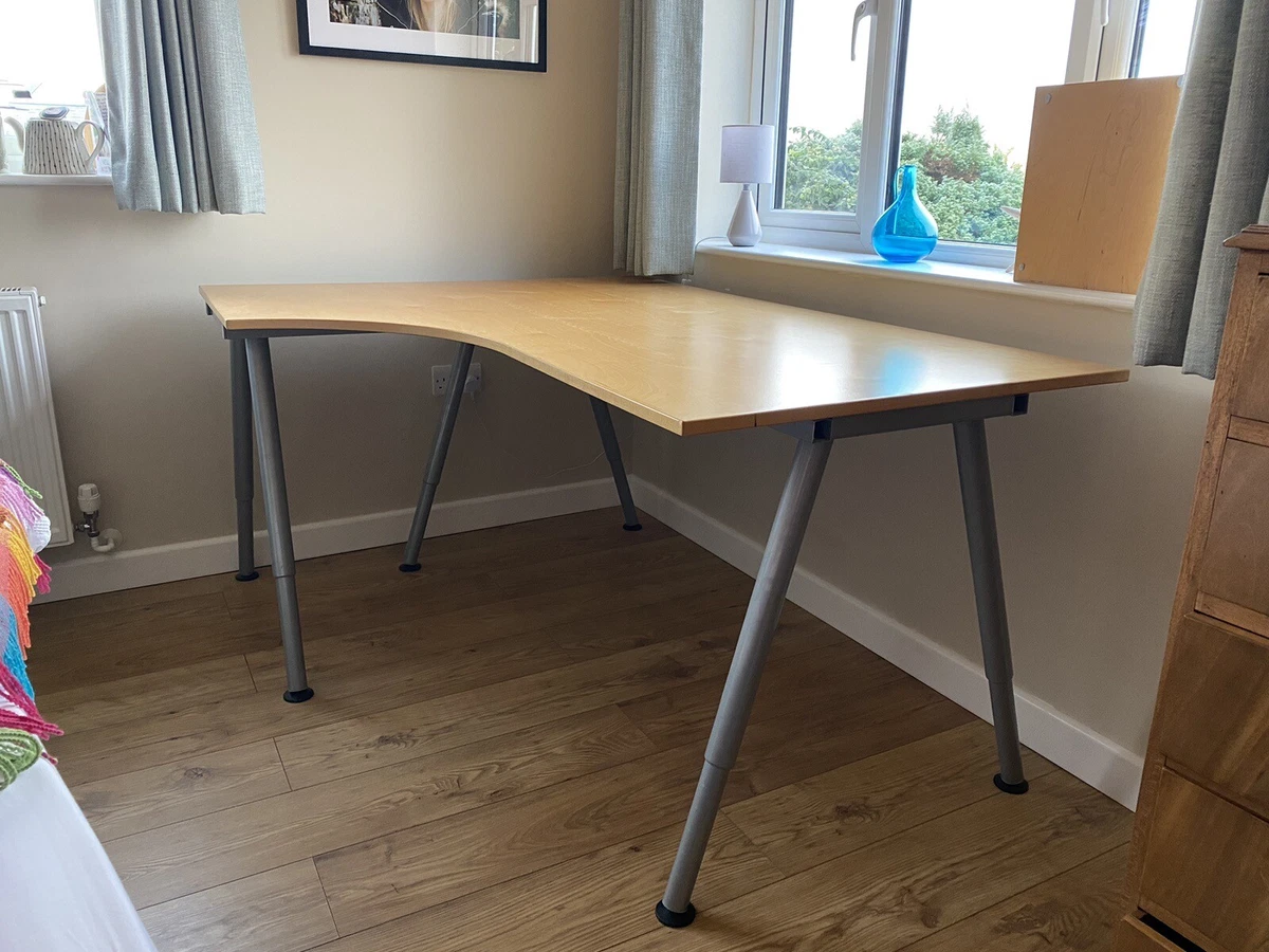 Ikea galant l shaped desk deals