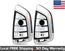 2x New Quality Replacement Proximity Key Fob Remote For BMW - 315 Mhz FEM / BDC