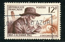 STAMP / TIMBRE FRANCE OBLITERE N° 1055 / CELEBRITE / JH FABRE