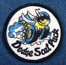 Nos 70s Original Vintage Dodge Scat Pack 3 Patch Mopar Muscle Car Super Bee Nos 70s Original Vintage Dodge Scat Pack 3 Patch Mopar Muscle Car Super Bee