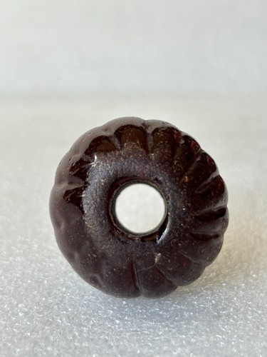 RARE ANCIENT OLD MULTIPURPOSE USE UNIQUE SHAPE RARE BIG SIZE RED GLASS BEAD - Picture 14 of 18