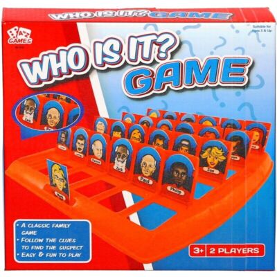Who is it Name Guess Who Board Game Traditional Classic Kids