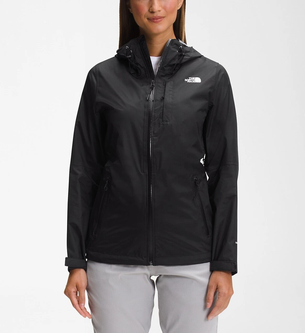 NWT The North Face Women's Alta Vista Rain Jacket Black 2XL $140