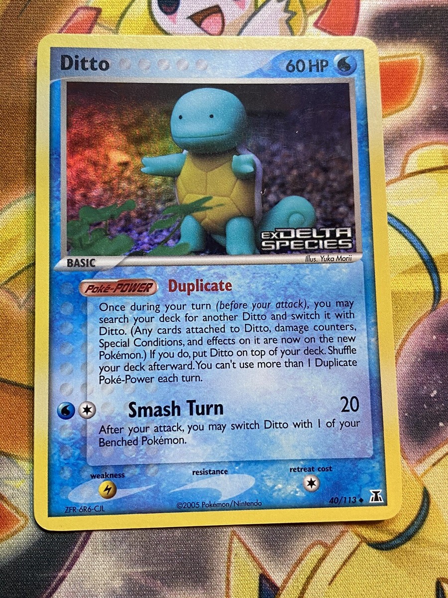 ディット様 Ditto (40/113) (Stamped) - Near Mint Reverse Holofoil​​ | eBay