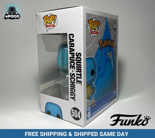Funko Pop! Games #504 Pearlescent Squirtle Pokémon Center New SHIPPED TODAY 🌊 - Picture 4 of 8