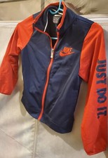 Nike Red Blue Zippered Jacket pants set Youth Size 6