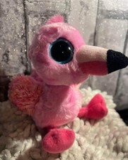 Aurora YooHoo & Friends Pink Flamingo Soft Plush Toy 6"