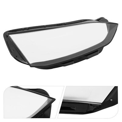 Headlight Lens Cover Right Clear Headlamp Cover Headlamp Cover for 17-20 Audi A5