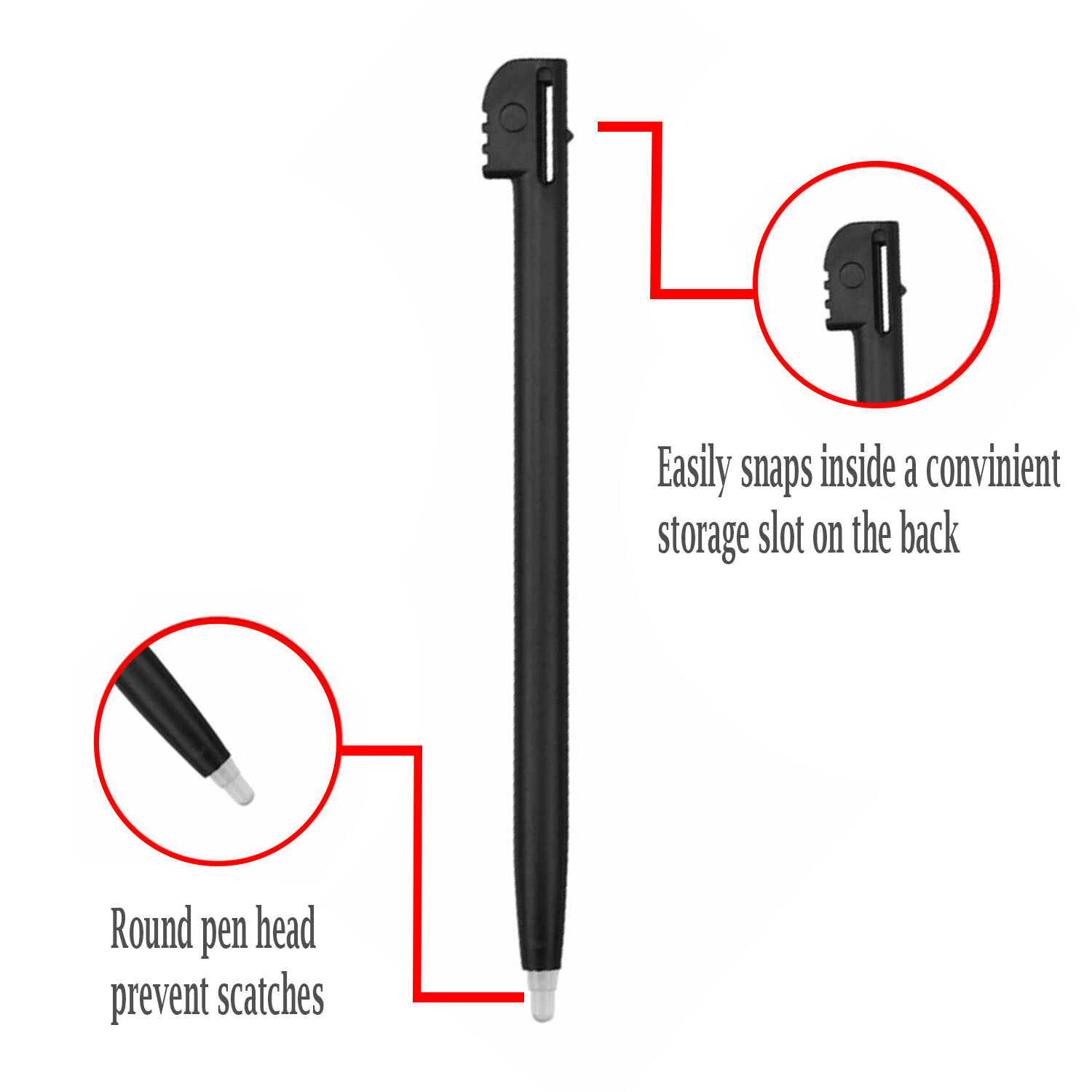 4Pcs Color Touch Stylus Pen for Nintendo NDS DS LITE DSL Video Game