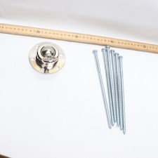 Bougainvillea 360 Degree Swivel Dog Tie Out Stake Dog Anchor Stainless Steel