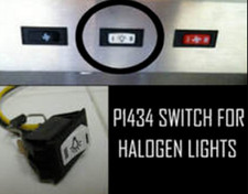 Vent-A-Hood Halogen Light Switch Genuine Factory Part P1434 Rocker