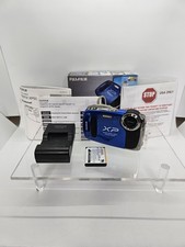 Fujifilm FinePix XP50 14MP Waterproof Digital Camera Blue Battery  Charger