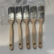 VERMEER PAINT BRUSHES - 5 PACK - 1" ANGLE SASH BRUSHES