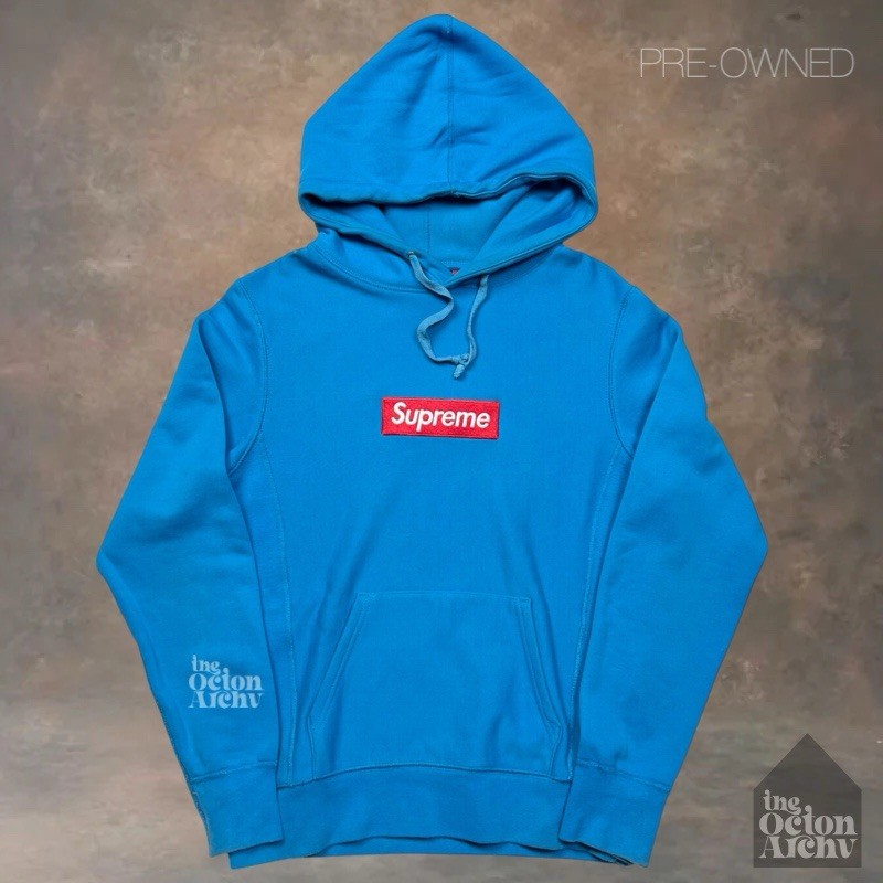 Size Small Supreme Box Logo 'Teal' 2009 Pre-Owned | eBay