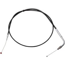 Barnett Black Vinyl 37.5" Throttle Cable 06-17 FXD FLD Made in the USA Free Ship