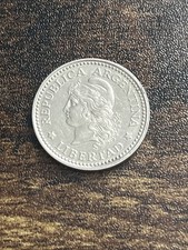 1959 Argentina 10 Ten Centavos Uncirculated Beautiful Actual Coin TC717*