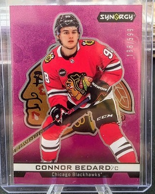 Connor Bedard 2024-25 Synergy NHL Impressions 186/599 Chicago Blackhawks