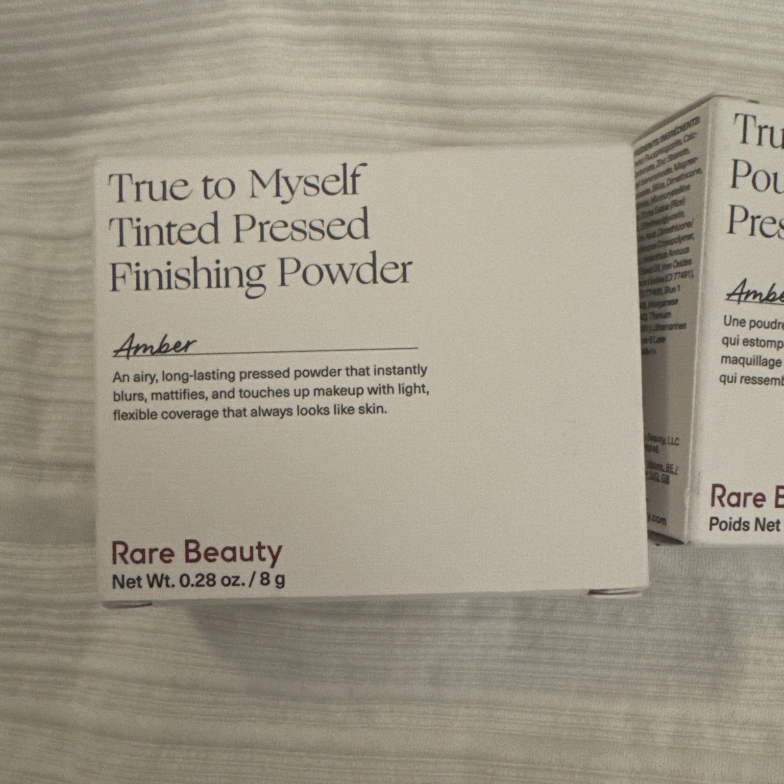 Rare Beauty True To Myself Tinted FINISHING Powder Amber LOT OF 2!