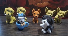 Puppy In My Pocket  Collectable Puppies In A Lot of Seven