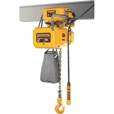Harrington Nerm020c-L-15 Electric Chain Hoist,  4, 000 Lb,  15 Ft,  Motorized