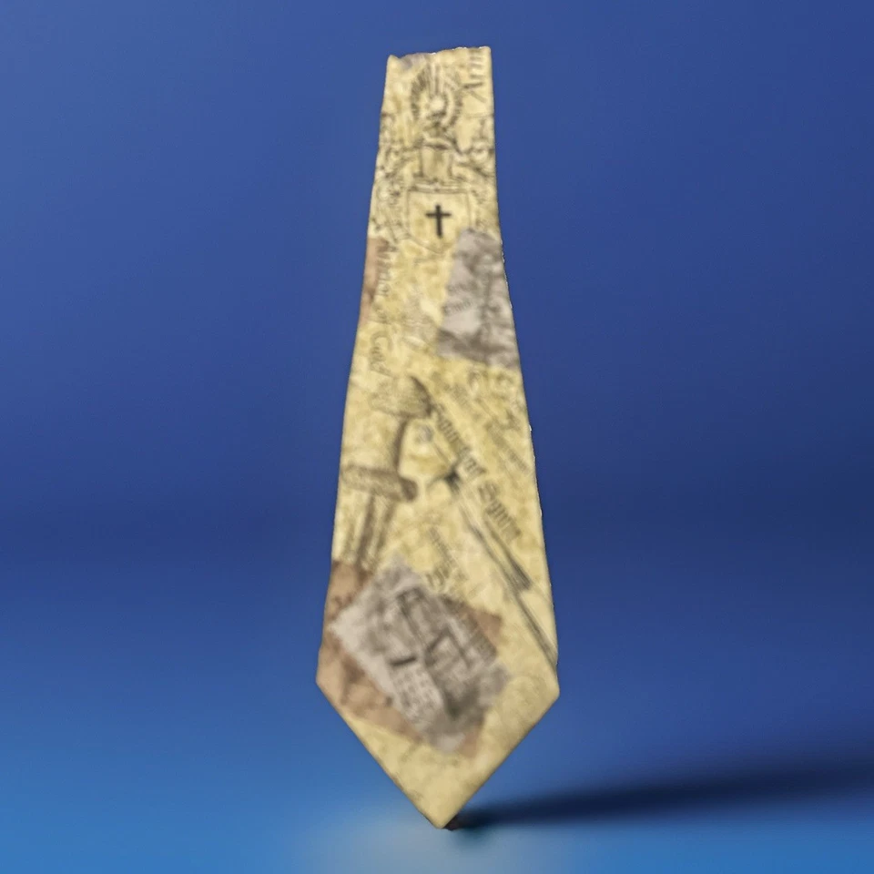 NUEVO EAGLES WINGS TODA SEDA ESCUDO DE FE CORBATA - 100% SEDA Foto 3 de 4