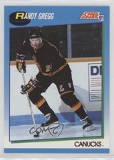1991-92 Score Canadian Randy Gregg #598 1dm1