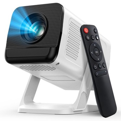 Builtin Apps & 2026 Upgraded Mini Projector with WiFi and Bluetooth,Native 10...