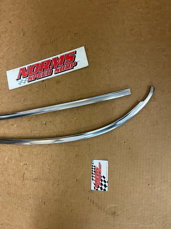 Корпус Mopar 1966 -70 B от оригинального производителя нижнее ветровое стекло хромированная отделка заводские детали Coronet США - Изображение 2 из 4