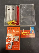 Vintage Jon-E Hand Warmer Reusable Flameless Aladdin Labs, Made in USA